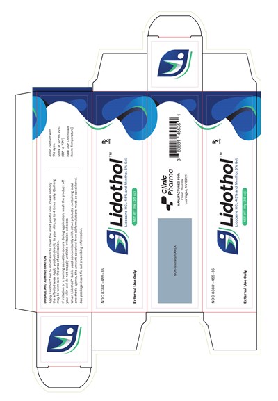 Lidothol Gel Carton Box - Lidothol Gel Box 123124